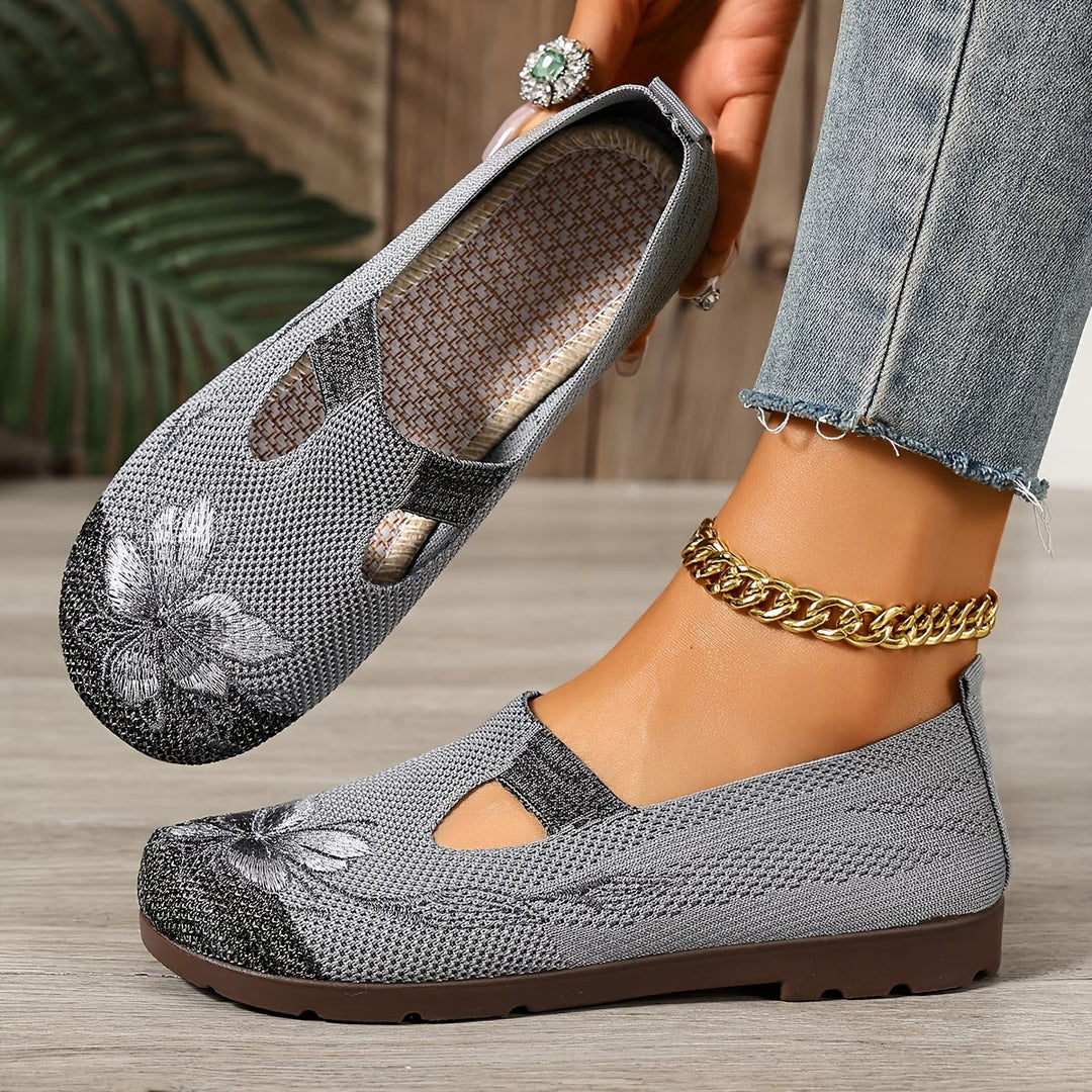 Linnea | Stylowe Kwiatowe Retro Sandały