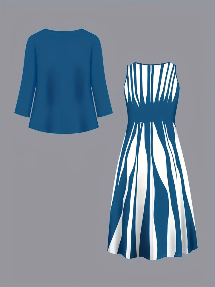 Ramona | Elegancki zestaw sukienek dwuczęściowych
