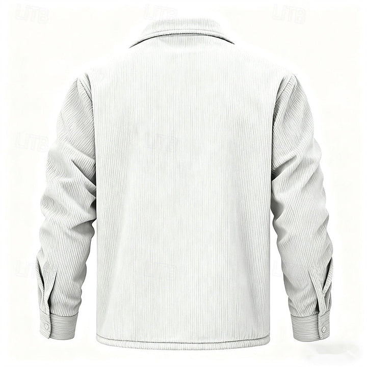 Dalton | Kurtka z Prążkowanej Fleece