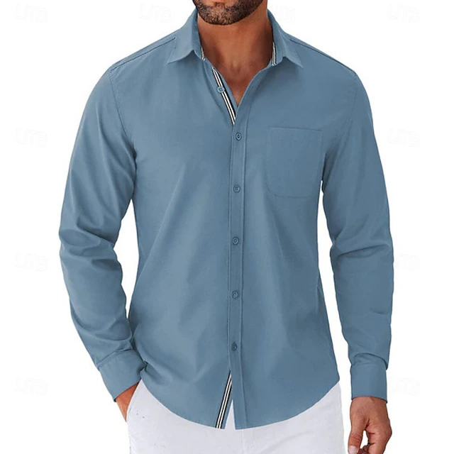 Vincent | Klasyczna koszula z kołnierzykiem
