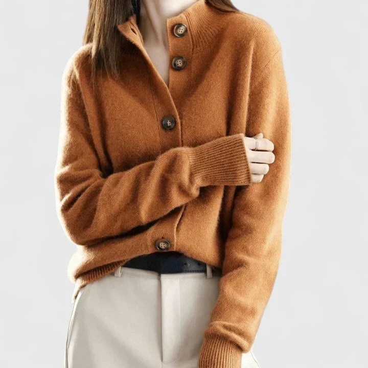 Constance | Elegancki Kardigan z Guzikami