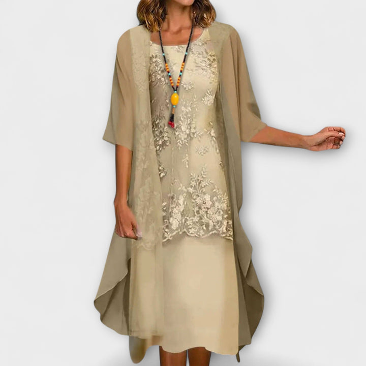 Rachael | Elegancka Sukienka z Oversize&