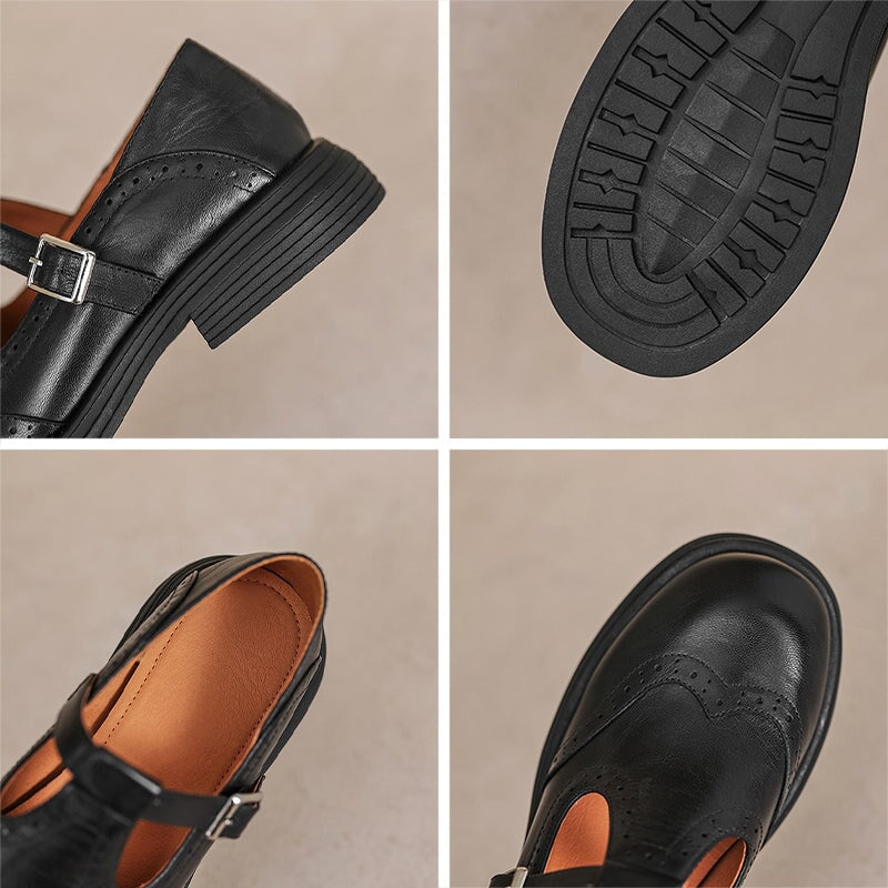 Louisa | Eleganckie Premium Mokasyny na Pasek