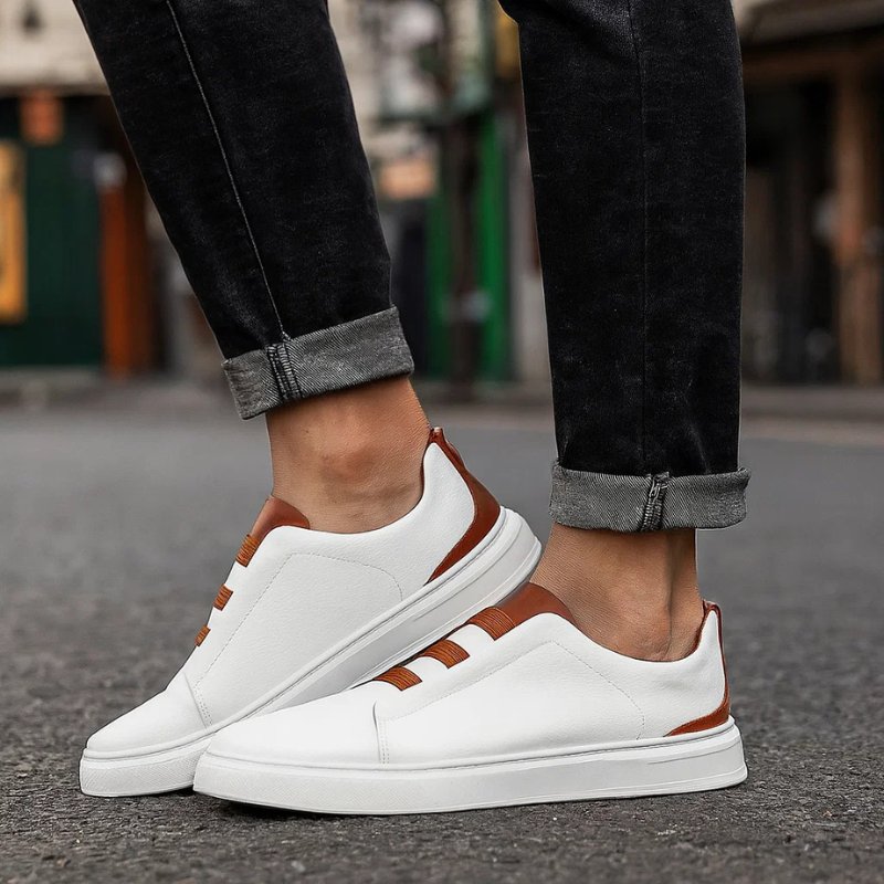 Emmett | Sneakersy na elastycznej pasku