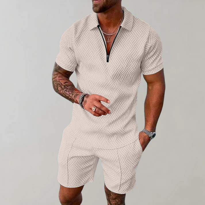 Rupert | Stylowy zestaw polo i szortów