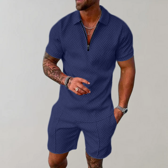 Rupert | Stylowy zestaw polo i szortów