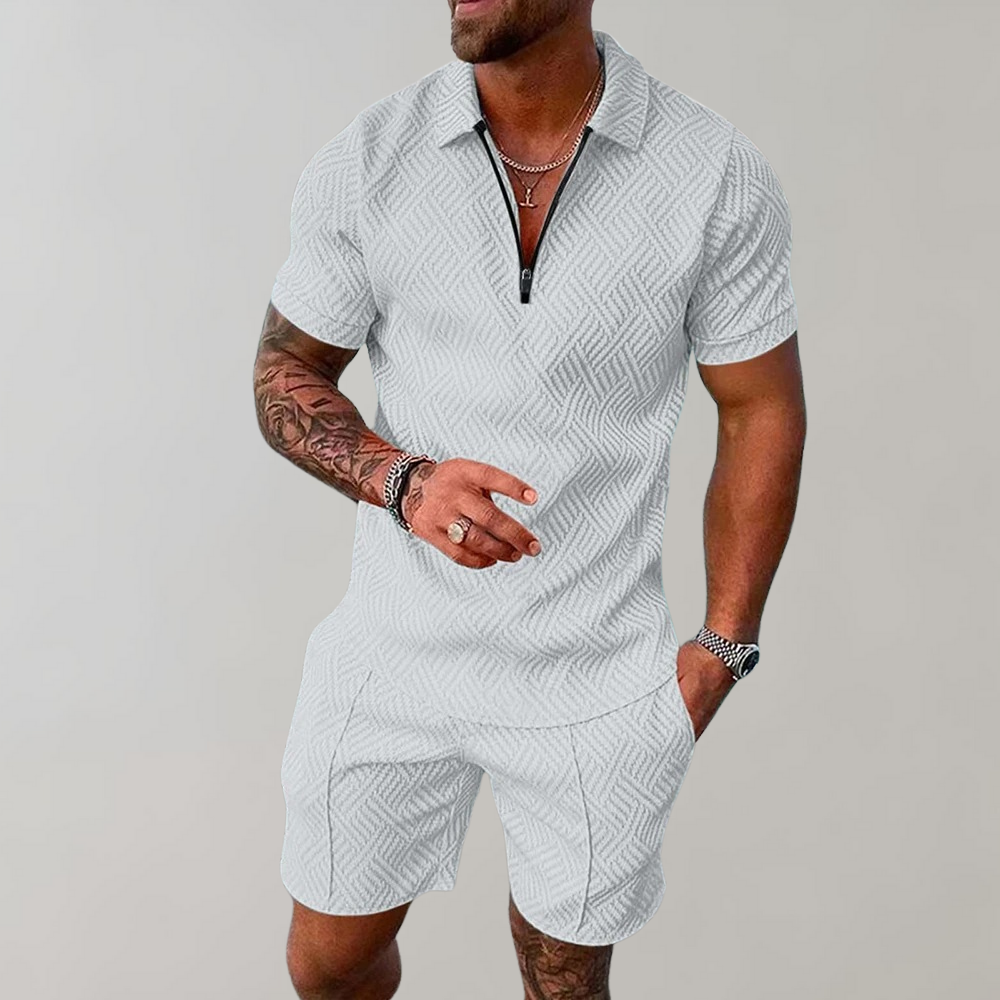 Rupert | Stylowy zestaw polo i szortów