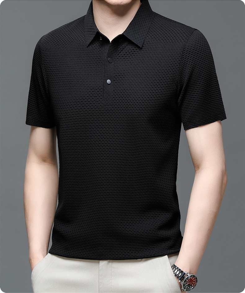 Hadrian | Stylowa koszula polo na guziki