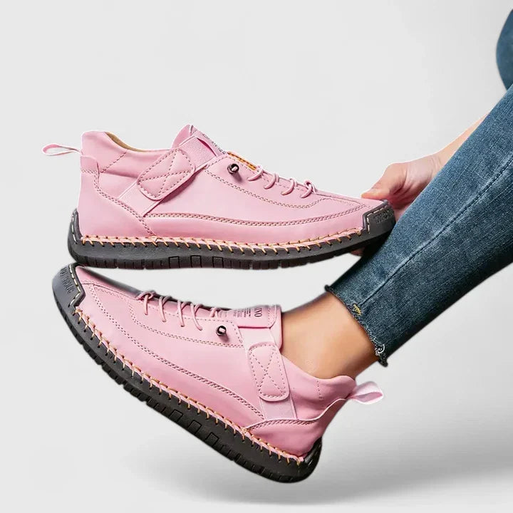 Harleigh | Sneakersy z ortopedycznym paskiem