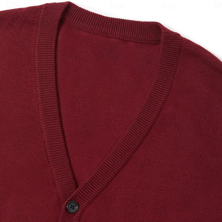 Coleman | Elegancka Kamizelka z Dekoltem w Serek