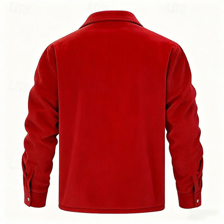 Dalton | Kurtka z Prążkowanej Fleece