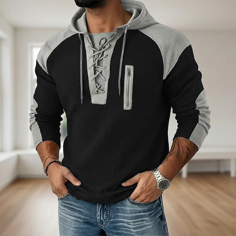 Rory | Dzianinowa Bluza z Kapturem