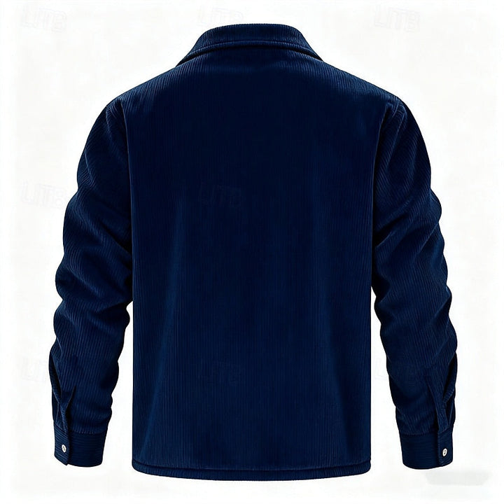 Dalton | Kurtka z Prążkowanej Fleece
