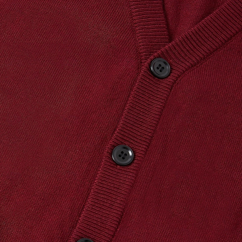 Coleman | Elegancka Kamizelka z Dekoltem w Serek
