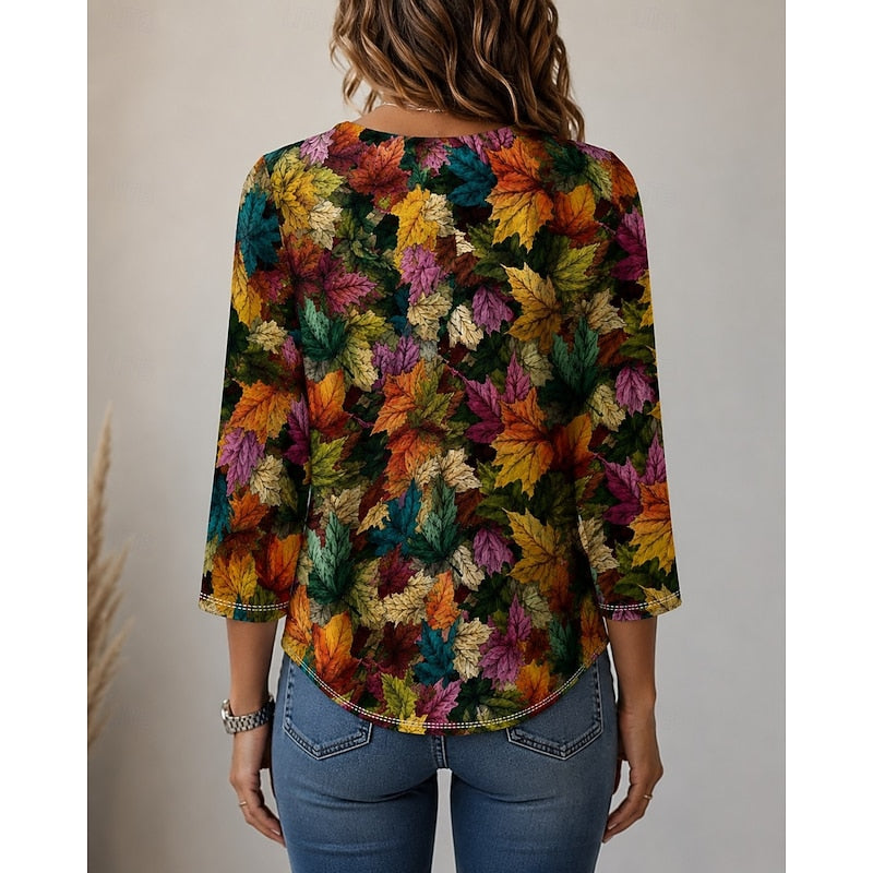Katherine | Vintage Botaniczny Top